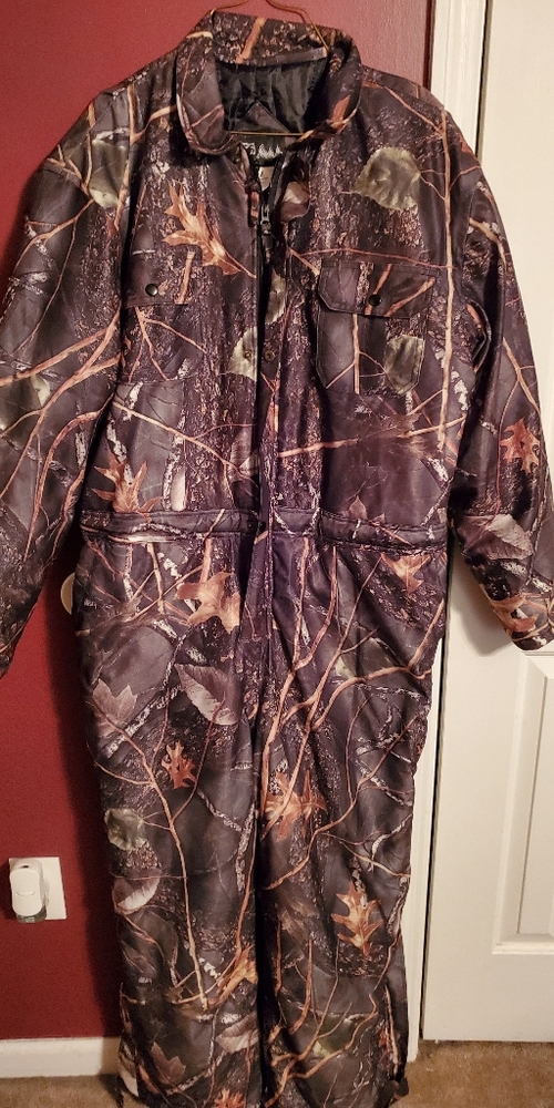 Camouflage coveralls